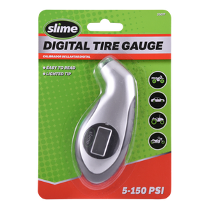 Slime Digital Tire Gauge (5-150 psi) #20017 In Package