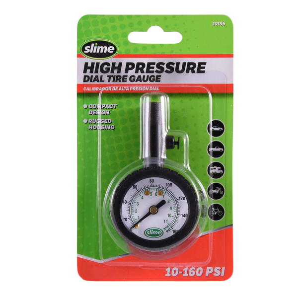 High pressure air outlet gauge