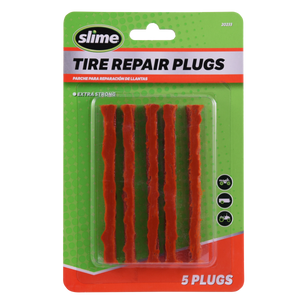 Slime Tire Repair Plugs (5 Count Brown) #20233 In Package