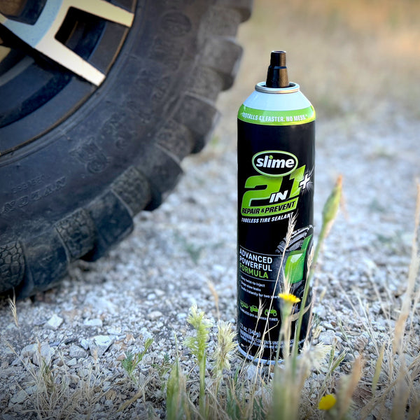 すらいむ 2-in-1 Plus Repair & Prevent Tubeless Tire Sealant - 12 oz