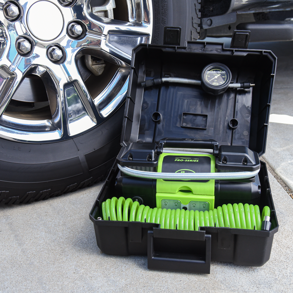 Slime Super Duty Pro Power Tire Inflator #40048 In Case