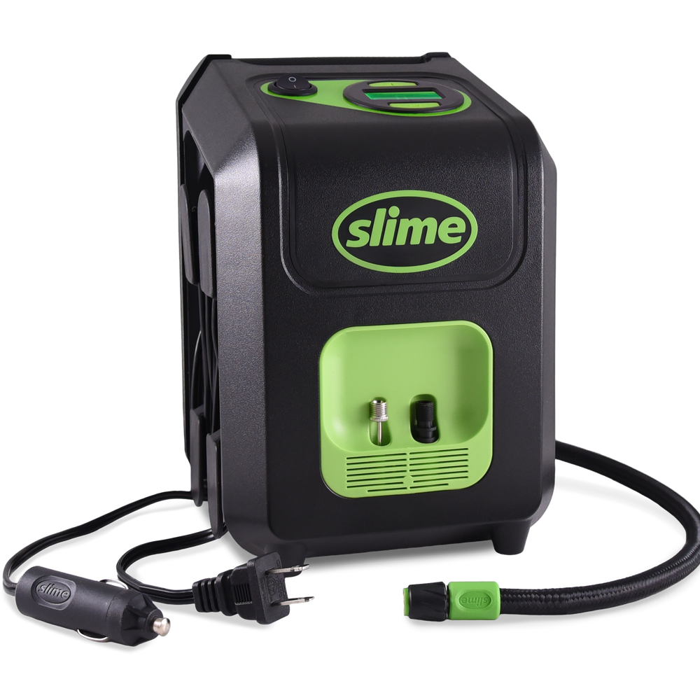 Slime Dual Power Tire Inflator (120V/12V) #40052 Out of Package
