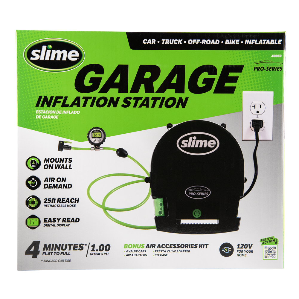 Slime Pro-Series Garage Inflation Station #40069 In Package