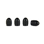 Slime Anodized Aluminum Valve Caps (Black) #21032 Out of Package