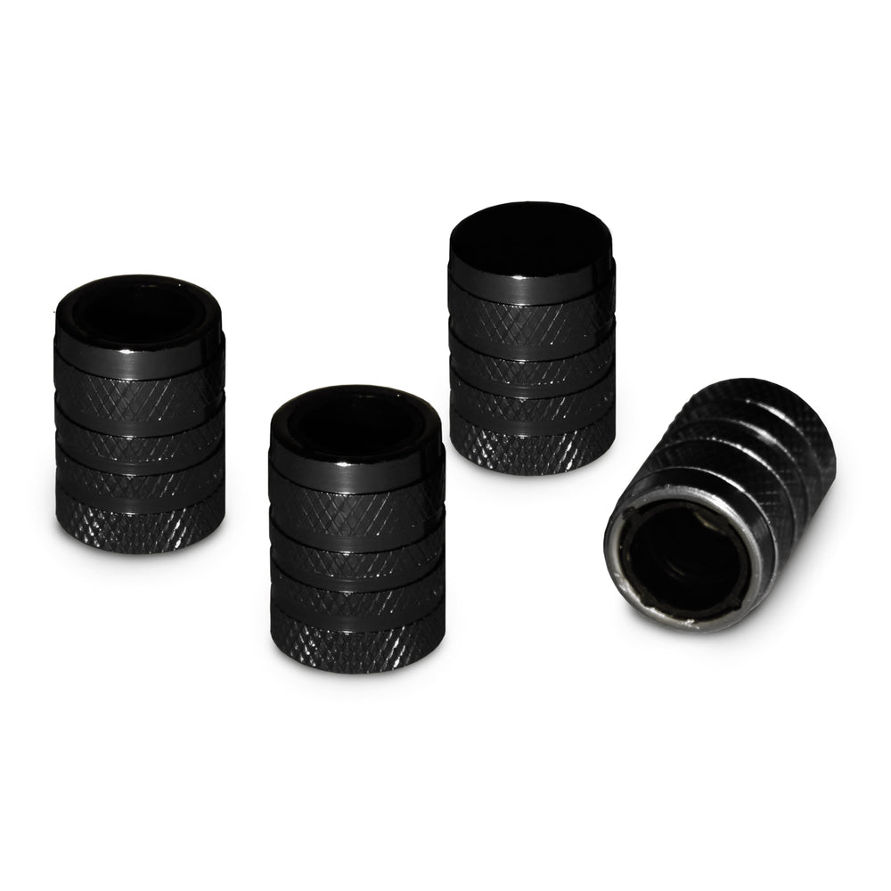 Slime Barrel Tire Valve Caps (Jet Black) #20324 Out of Package