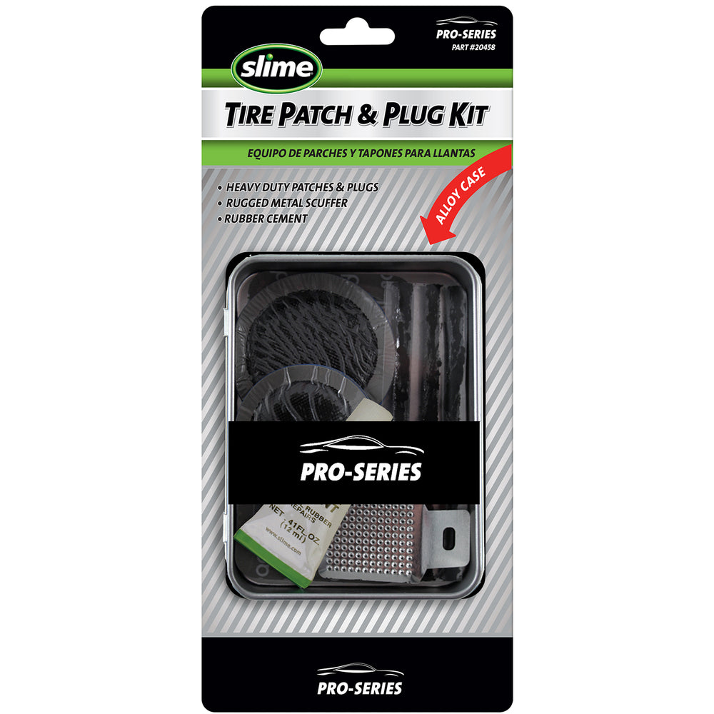 Slime Pro-Series Tire Patch & Plug Kit #20458 In Package