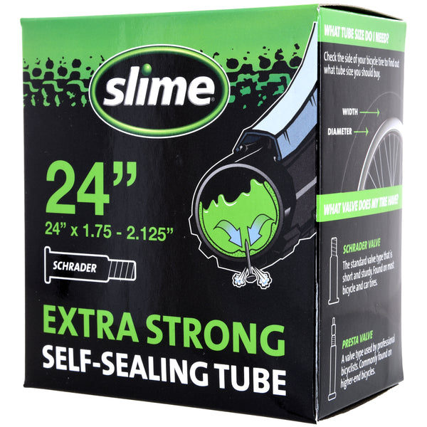 すらいむ Extra Strong Self-Sealing Bike Tubes 24 x 1.75-2.125