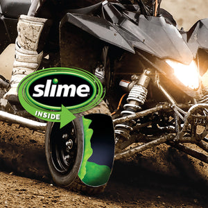 Slime Prevent and Repair Tire Sealant - 24 oz. (Mower/ATV) #10008 Slime Inside