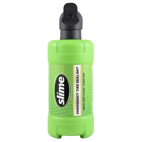 Tire Sealant Slime 50138 Flat Tire Puncture Repair, Smart Spair Plus, Emergency Kit For With Compressor