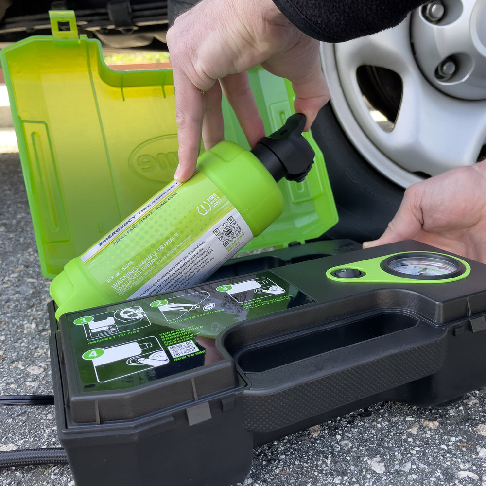 Tire Python Refill Sealant Refill for the Smart Spair Ultra Truck Tire Repair Kit | Slime ...