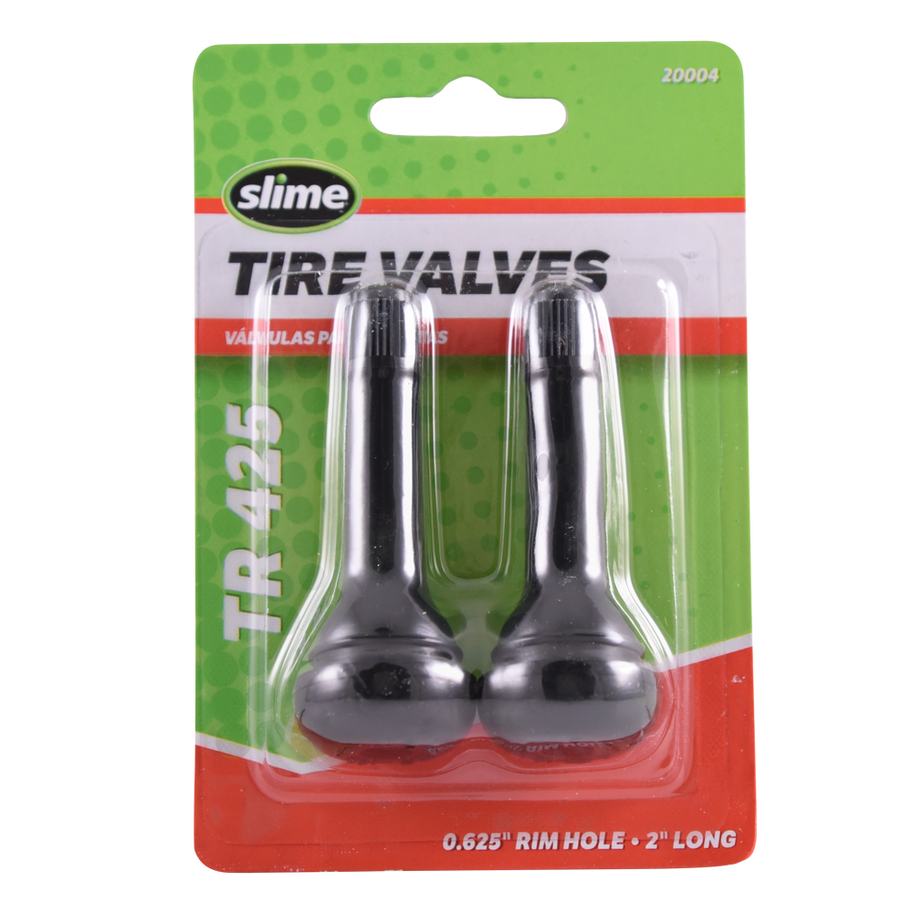 Slime Tubeless Tire Valves - TR425 #20004 In Package