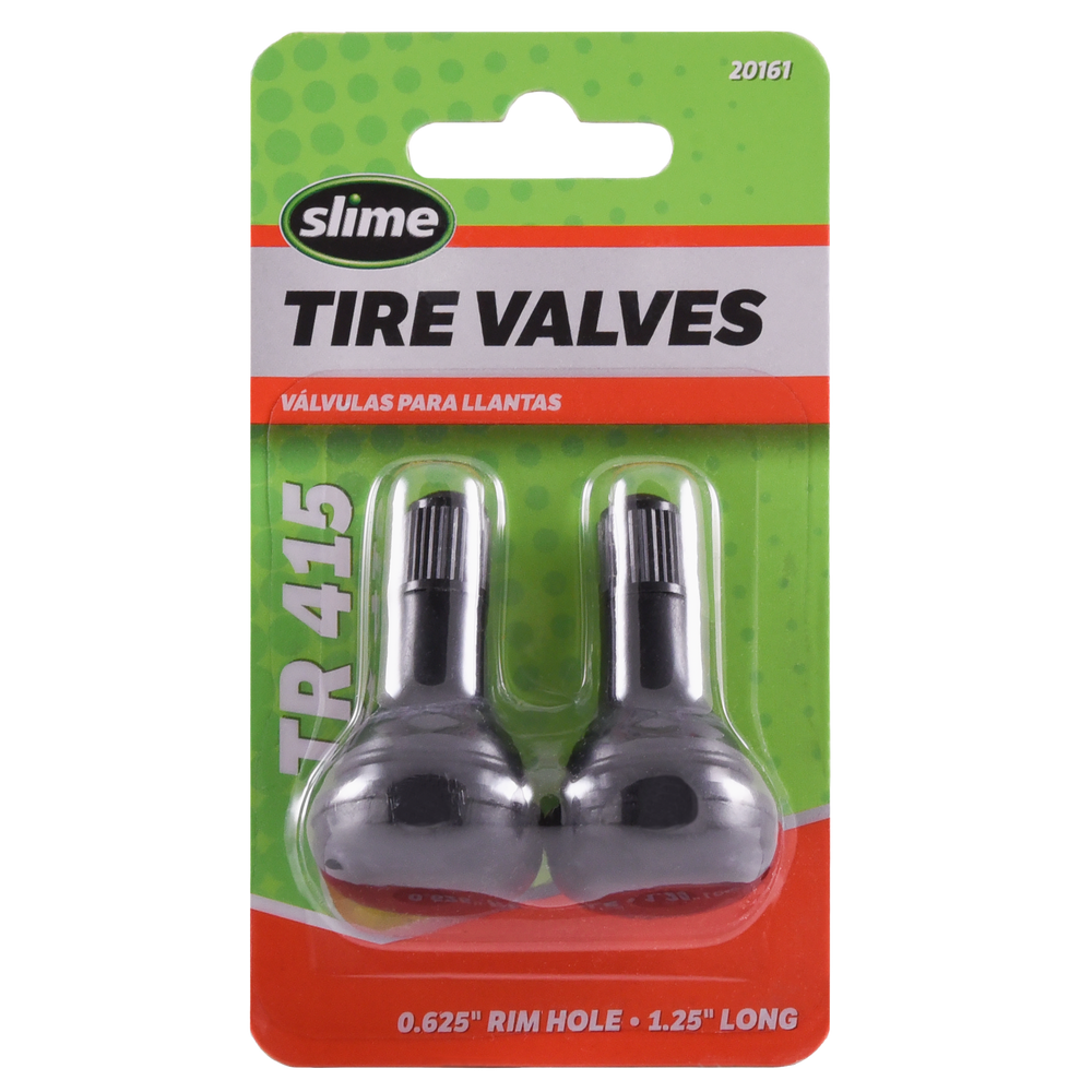 
            
                Load image into Gallery viewer, Slime Tubeless Tire Valves - TR415 #20161 In Package
            
        