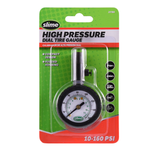 High Pressure Dial Tire Gauge 10 160 psi