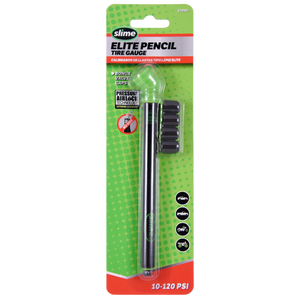 
            
                Load image into Gallery viewer, Elite Pencil Tire Gauge (10-120 psi) In Package
            
        