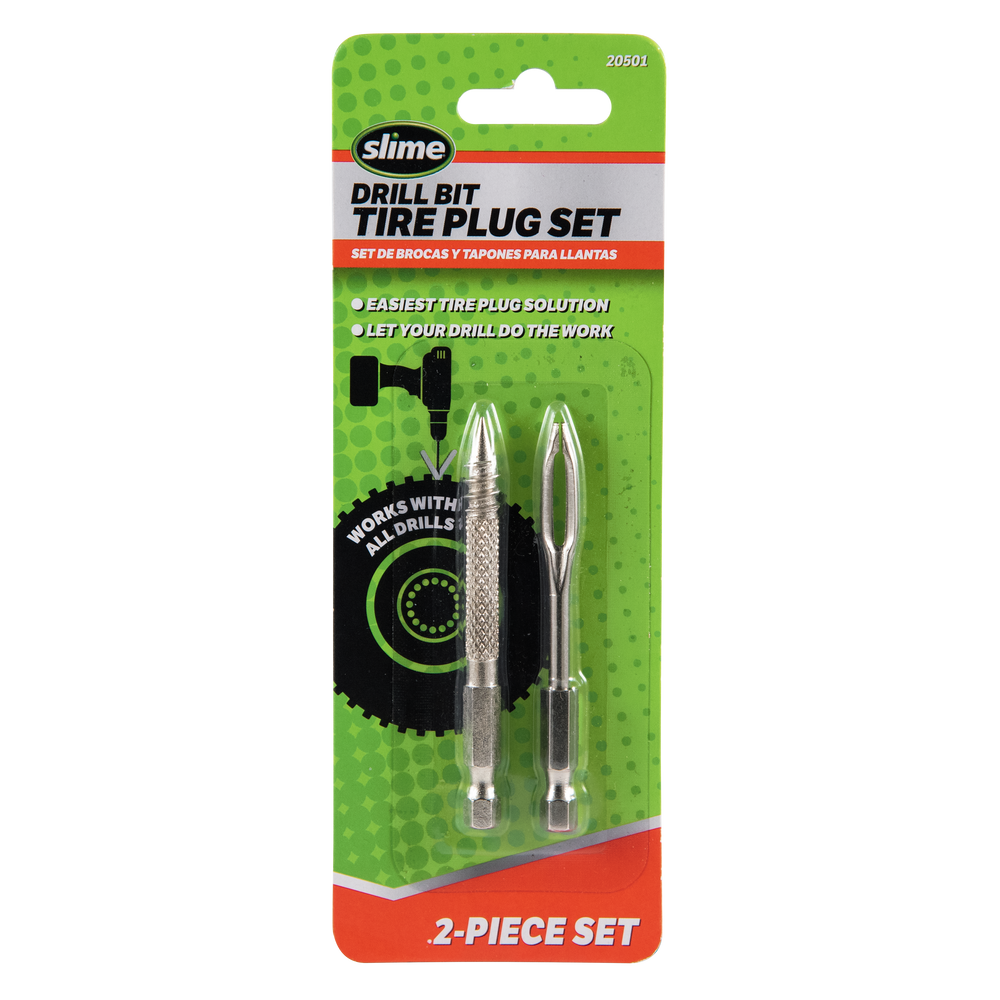 Slime Drill Bit Tire Plug Set #20501 In Package