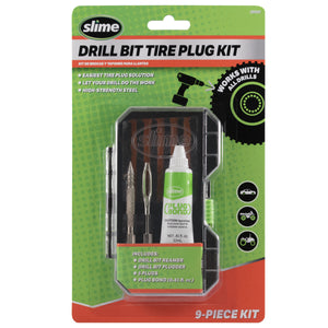 Slime Drill Bit Tire Plug Kit #20502 In Package