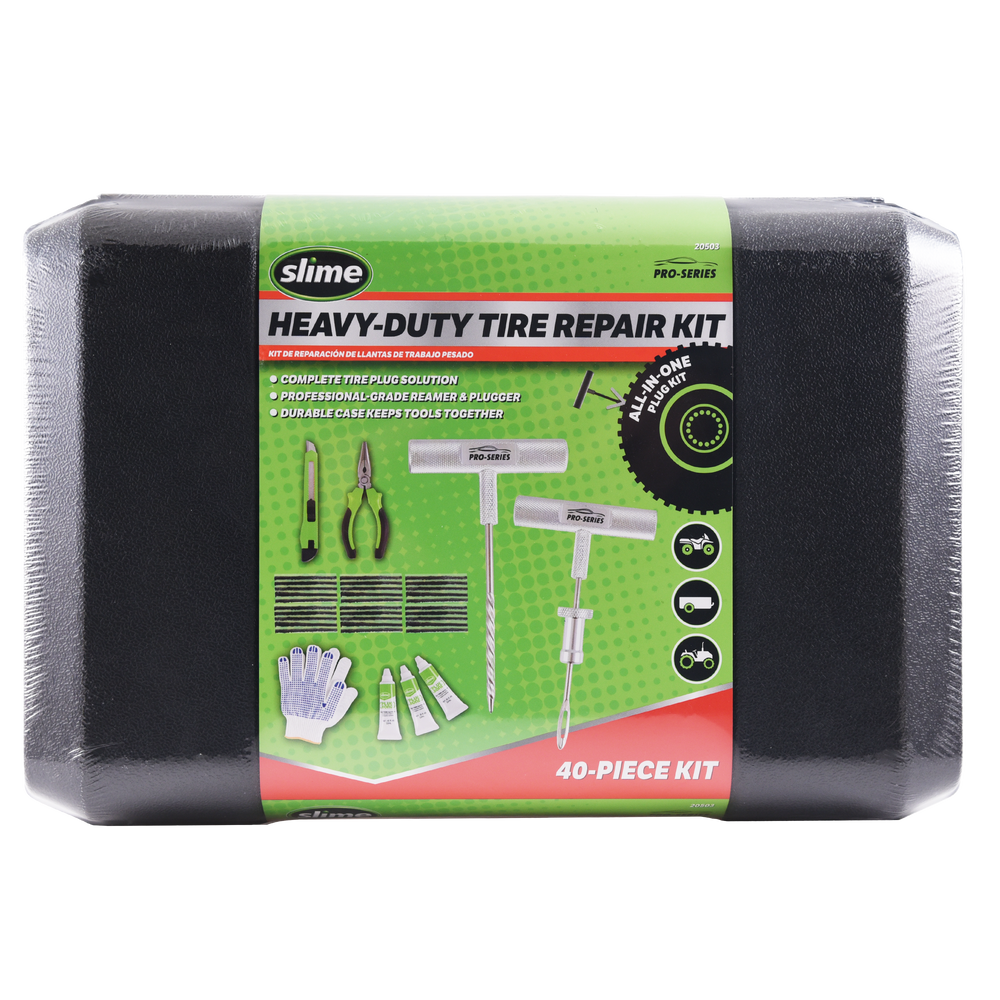 Slime Pro-Series Heavy-Duty Tire Repair Kit In Package #20503