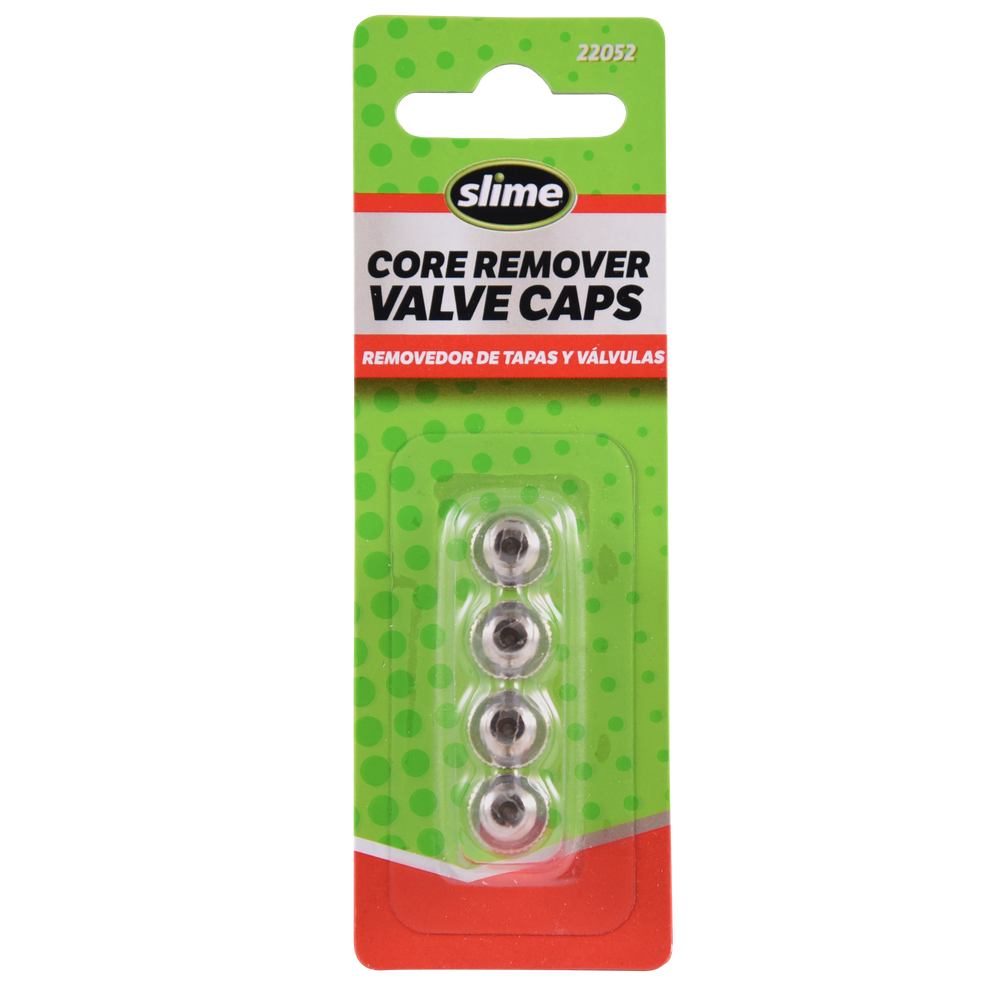 Slime Core Remover Tire Valve Caps #22052 In Package