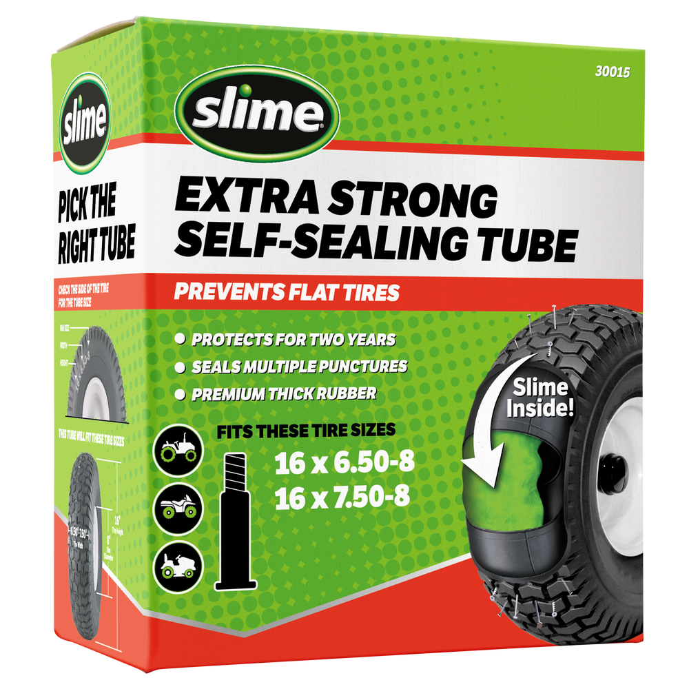 Slime Lawn Mower & Tractor Self-Sealing Inner Tubes (16") #30015 In Package