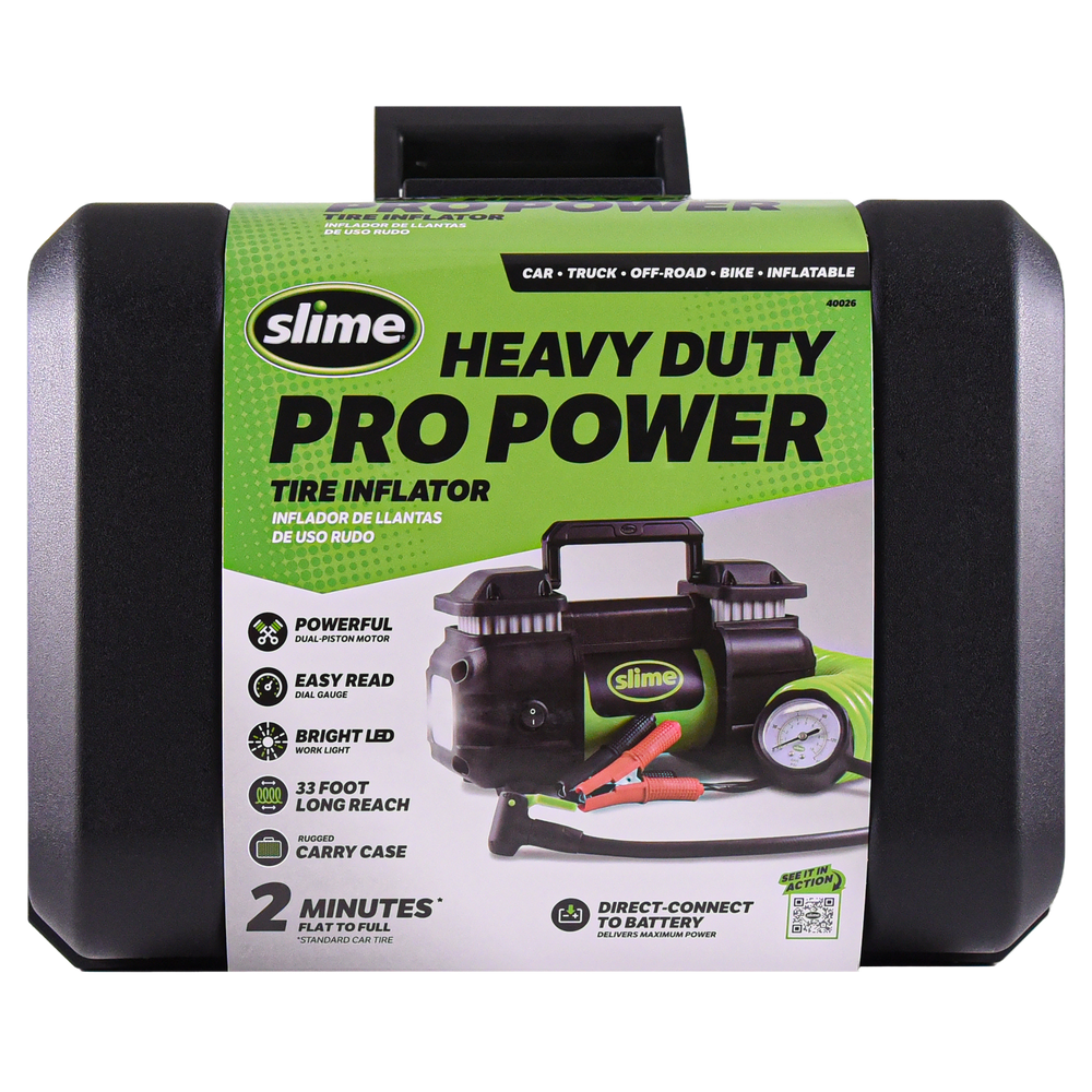 
            
                Load image into Gallery viewer, Slime Heavy-Duty Pro Power Tire Inflator #40026 In Package
            
        