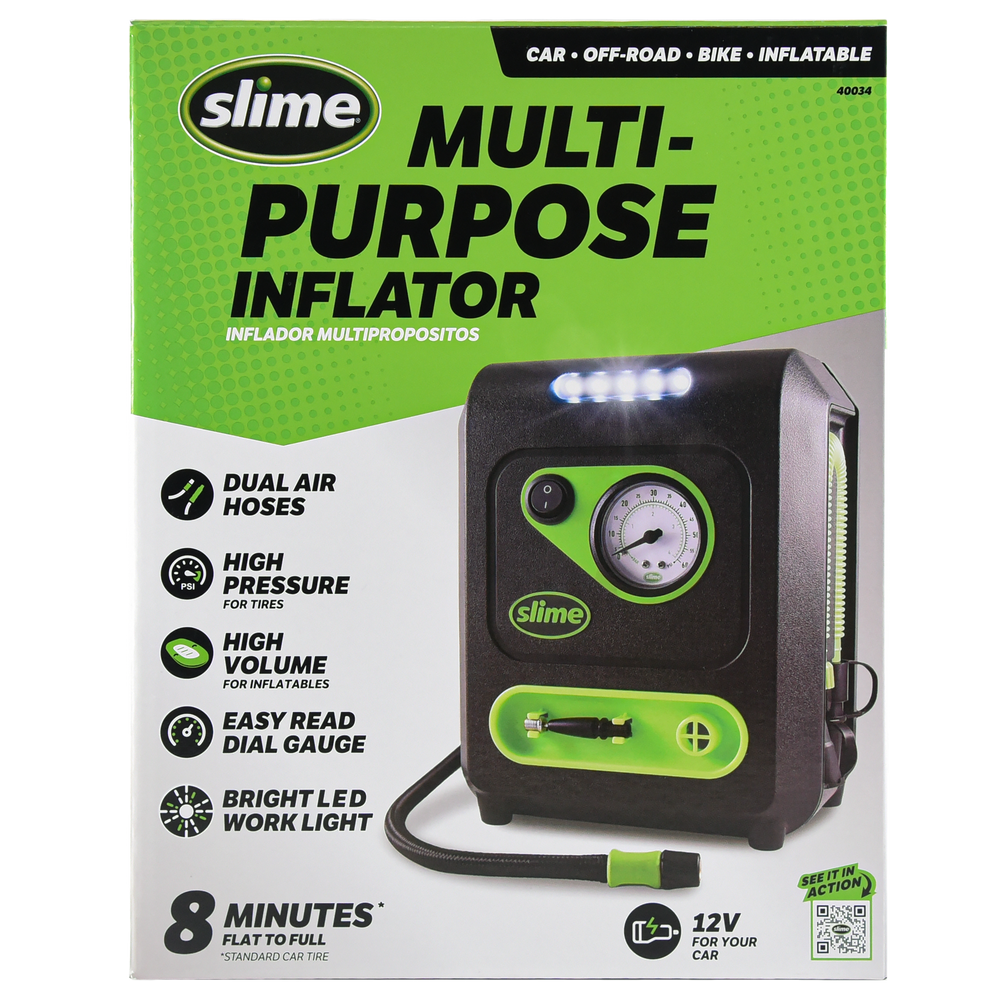Slime Multi-Purpose Inflator #40034 In Package