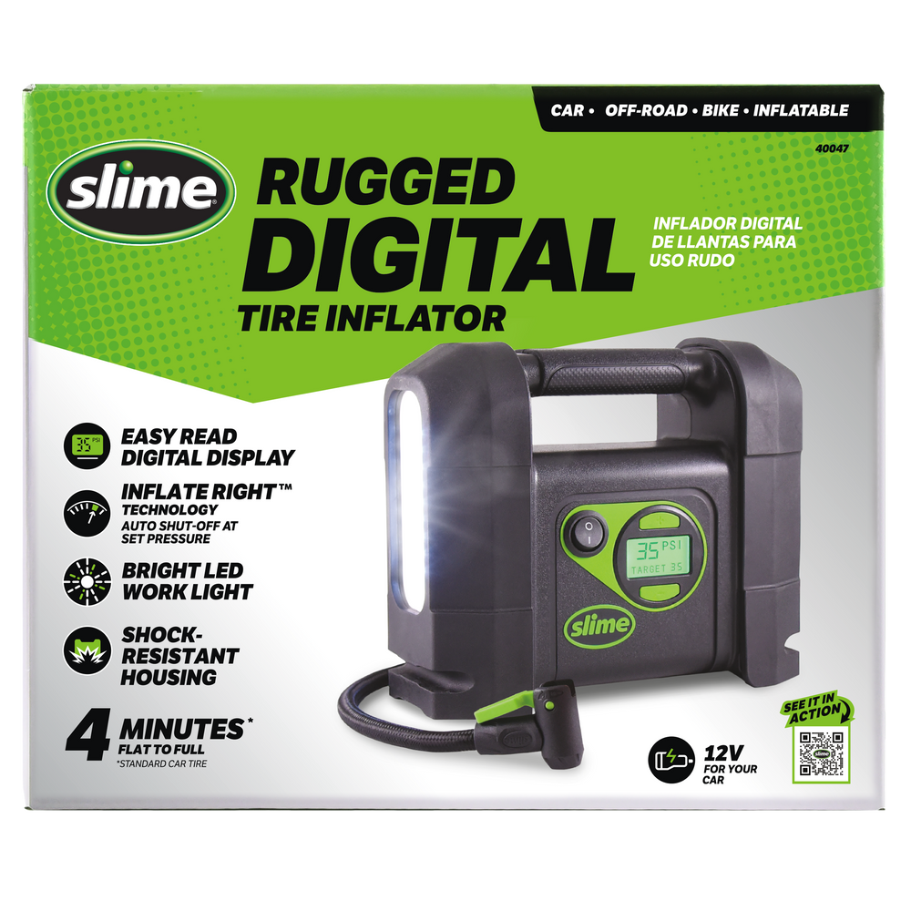 Standard online tire inflator