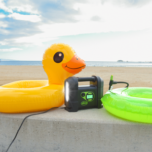 Slime Rugged Digital Tire Inflator #40047 In Use Inflatables