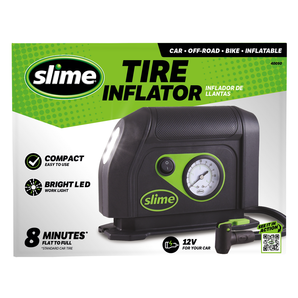 
            
                Load image into Gallery viewer, Slime 12V Tire Inflator #40050 In Package
            
        