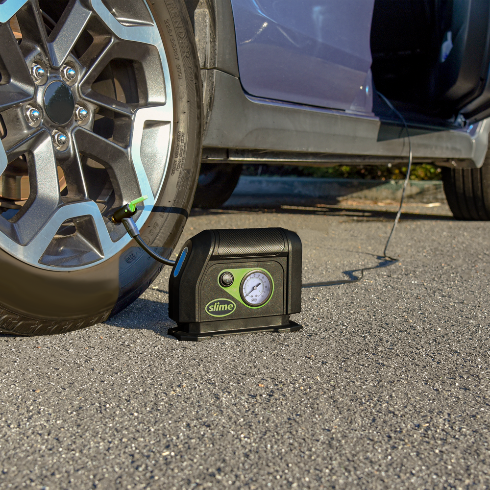 best cigarette lighter tire inflator VacLife Portable Air Compressor, Digital Display, LED Light, 150 PSI, 12V allowing for clear visibility while on the side of the road at night. Fanttik X9 SE Tire Inflator