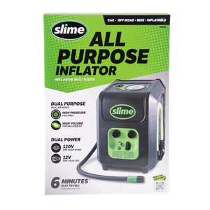 Slime All Purpose Tire Inflator (120V/12V) #40065 In Package