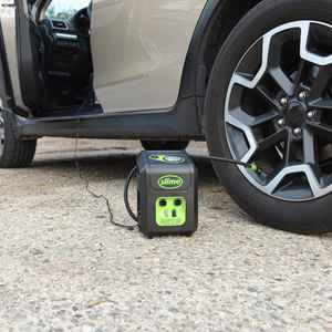 
            
                Load image into Gallery viewer, Slime All Purpose Tire Inflator (120V/12V) #40065 In Use Car
            
        