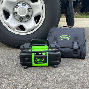 Slime Super Duty Pro Power Tire Inflator #40083 With Bag