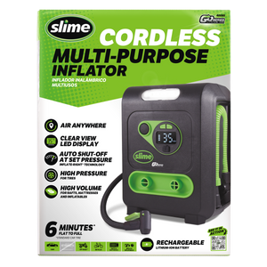 Slime Cordless Multi-Purpose Inflator #40085 In Package