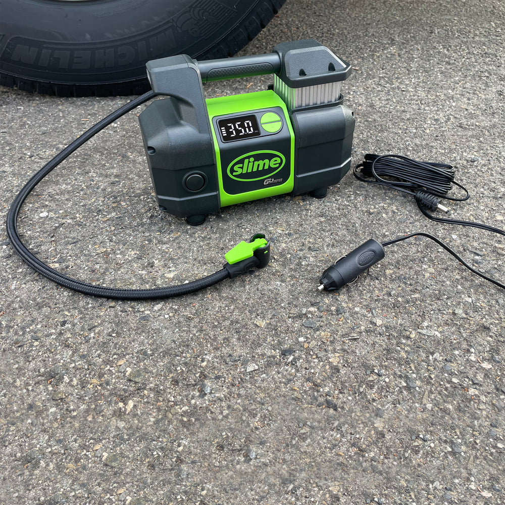 Slime Cordless Pro Power Tire Inflator #40086 With 12V