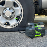 Slime Cordless Pro Power Tire Inflator #40086 In Use