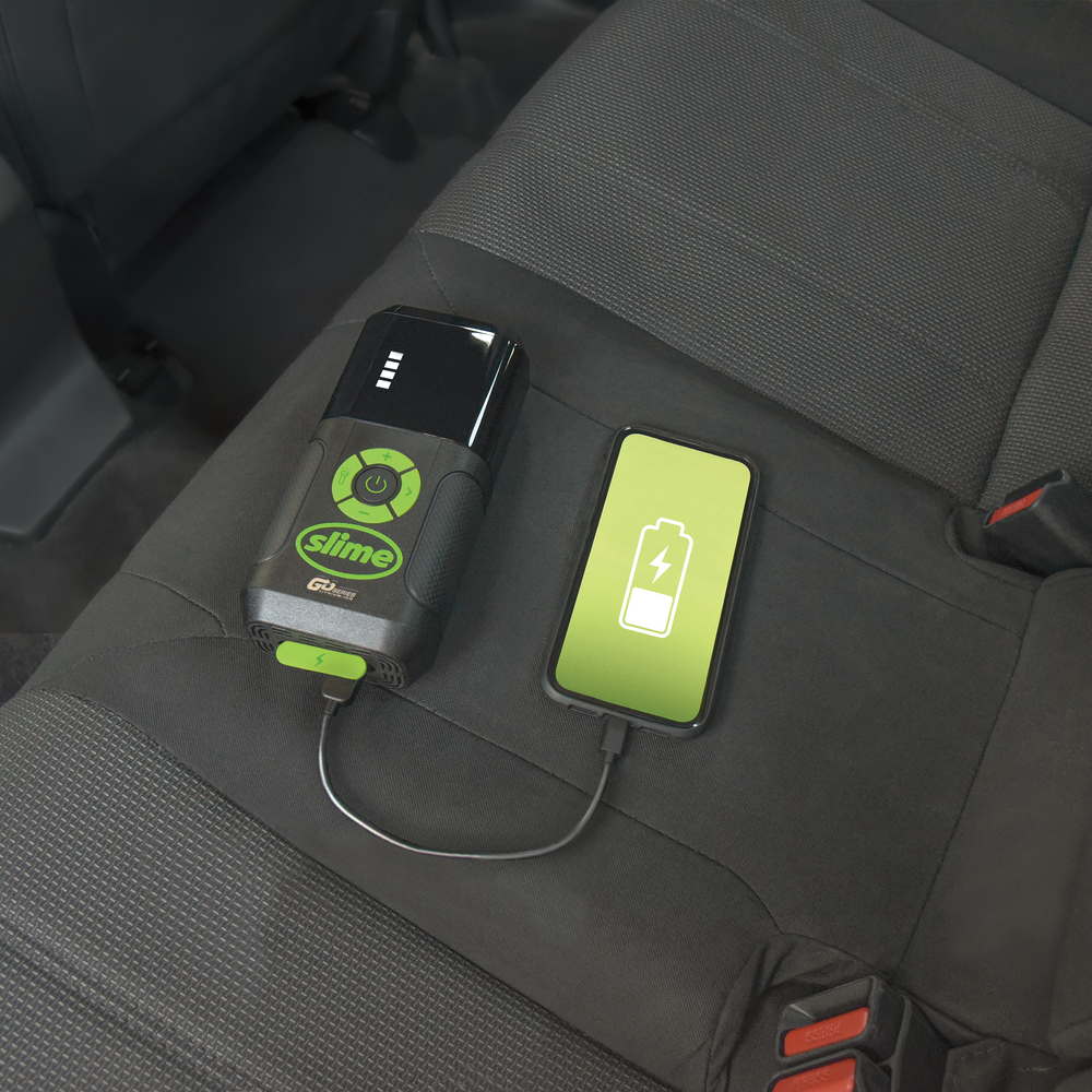 Slime Cordless 3-in-1 Tire Inflator #40089 Power Bank