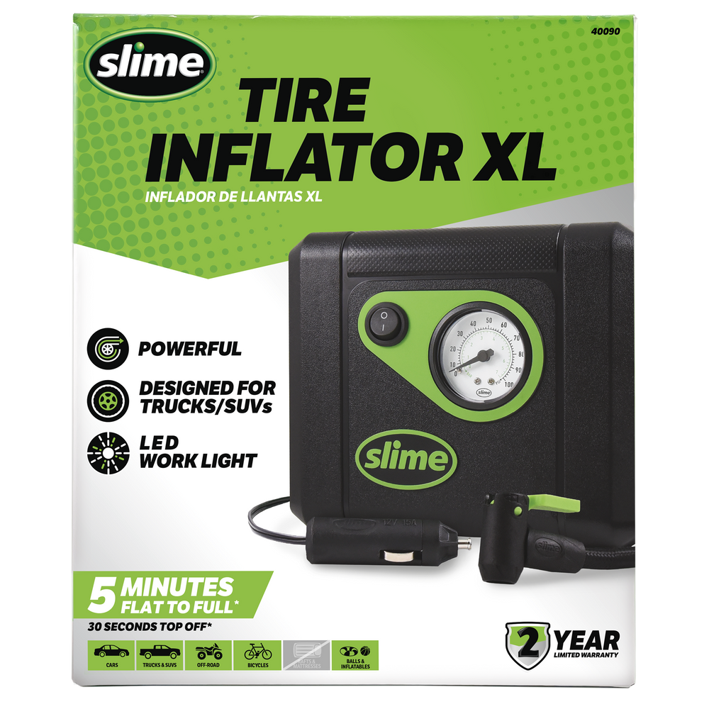Slime Tire Inflator XL #40090 In Package