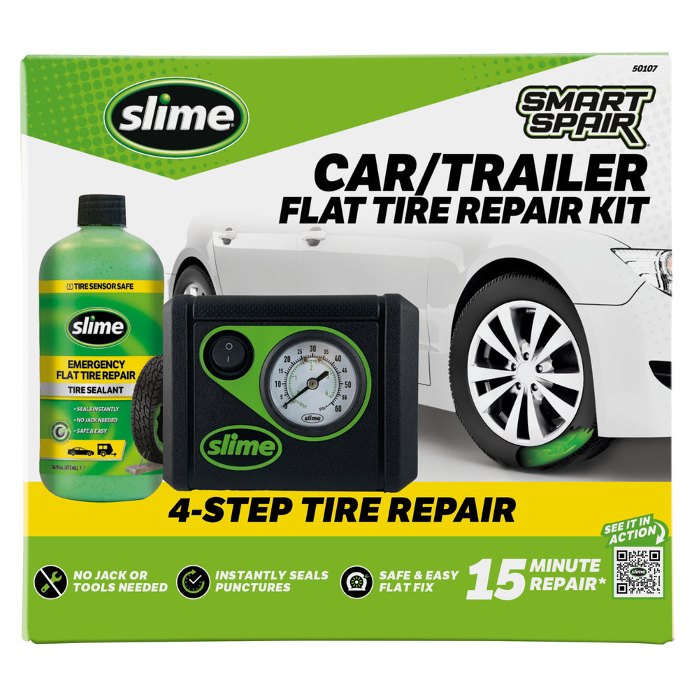 Slime Smart Spair Tire Repair Kit #50107 In Package