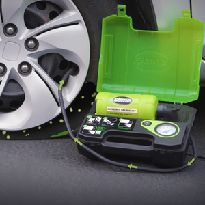 Slime Smart Spair Ultra Car/Trailer Flat Tire Repair Kit #50158 Tire Cutouts