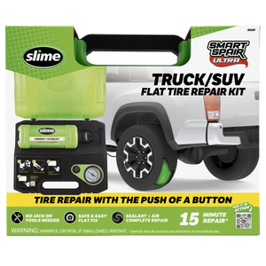 Slime Smart Spair Ultra Truck/SUV Flat Tire Repair Kit #50159 In Package
