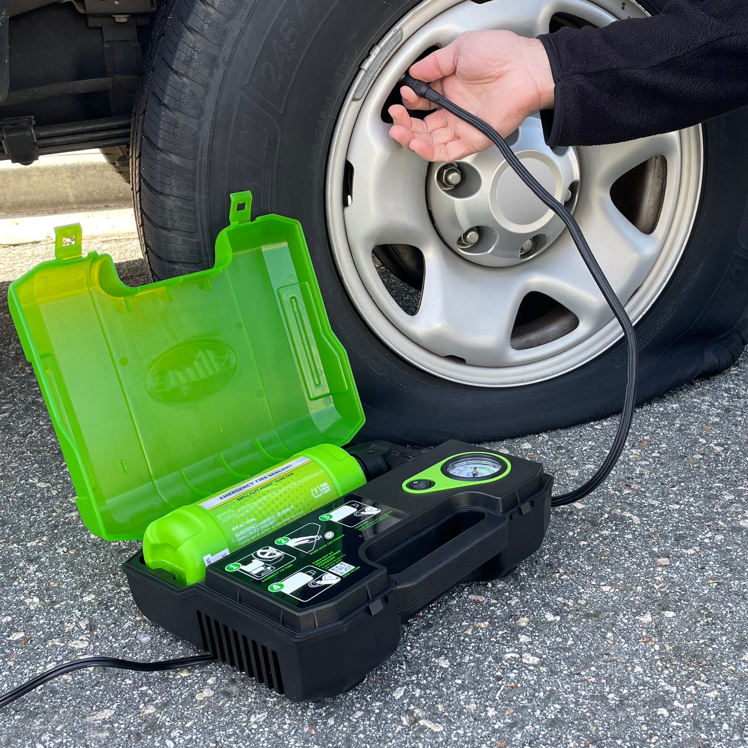 Smart Spair Ultra Truck/SUV Emergency Flat Tire Repair Kit Slime