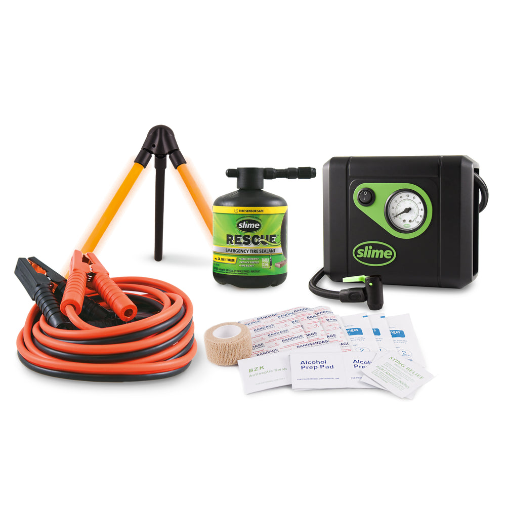
            
                Load image into Gallery viewer, Slime Emergency Roadside Truck/SUV Kit #50160 Contents
            
        