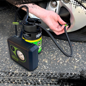 Slime Smart Spair Plus Flat Tire Repair Kit #50138 Attach to Tire