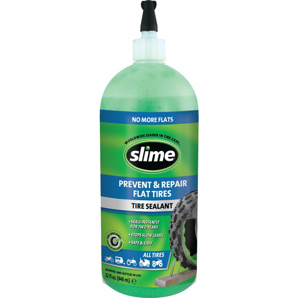 Slime Prevent and Repair Tire Sealant - 32 oz. (All Tires) #10009 In Package