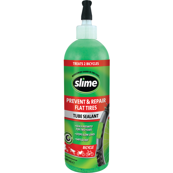 Tube Sealant 16 oz. (Treats 2 Bicycles) Slime Slime Products