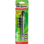 Slime Low Pressure Pencil Tire Gauge with Valve Caps #1011-A In Package
