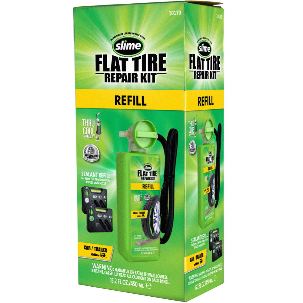 
            
                Load image into Gallery viewer, Slime Flat Tire Repair Kit Refill Cartridge #10179 In Package
            
        