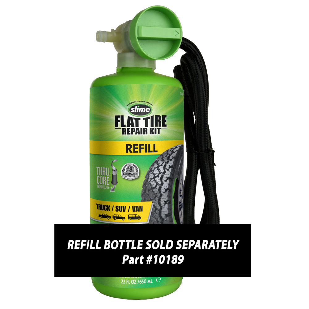 Slime Flat Tire Repair Kit - Truck/SUV/Van Refill Bottle #10189
