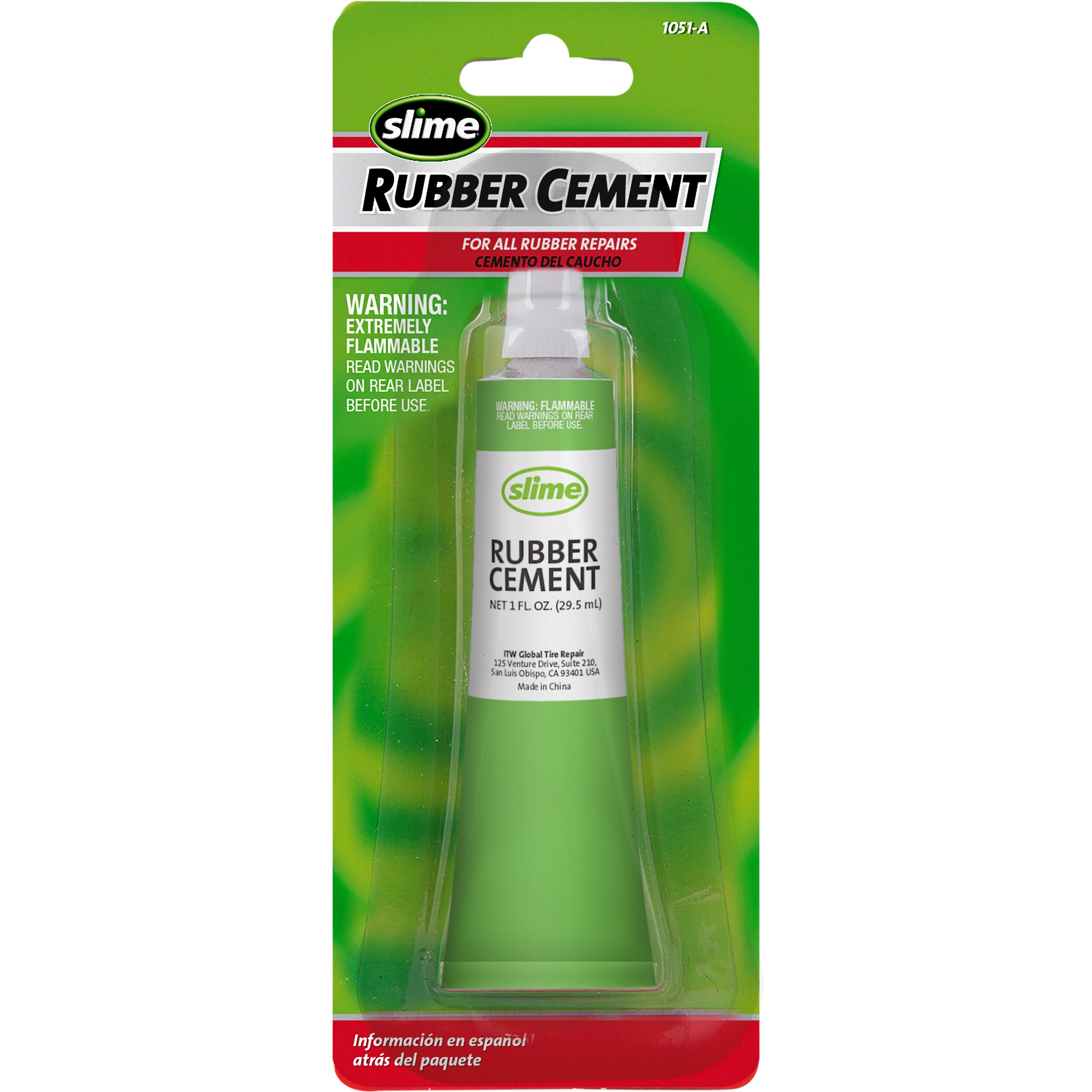 Rubber Cement 1 oz Slime Slime Products