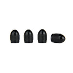 Penguin Snow Bird Tire Valve Stem Caps – Black Aluminum, Universal Fit, Fun & Durable